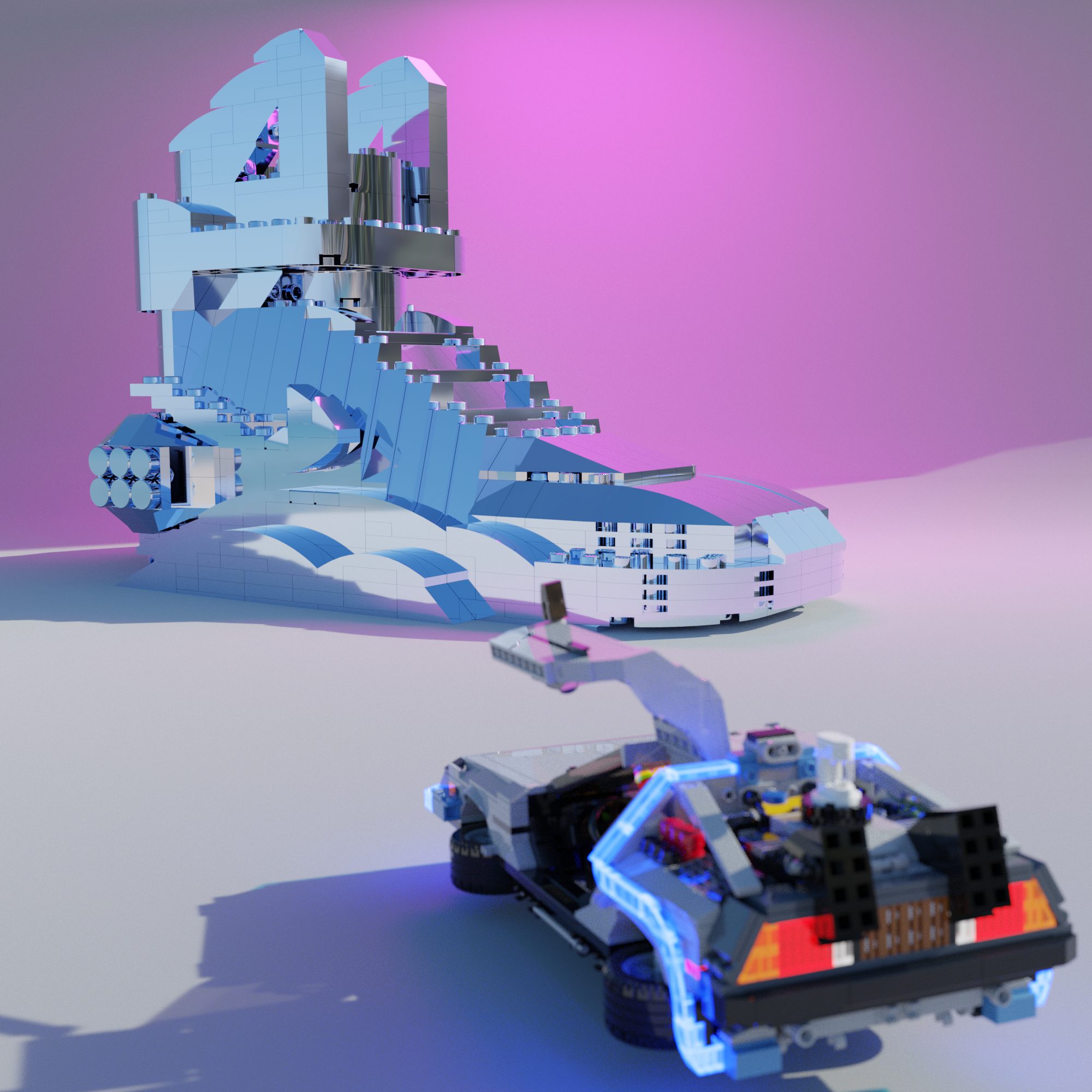 Nike air mag lego set deals