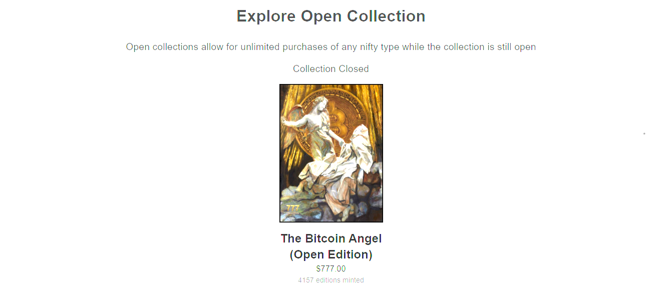 Bitcoin Angel NFT Breaks records with 3million in sales