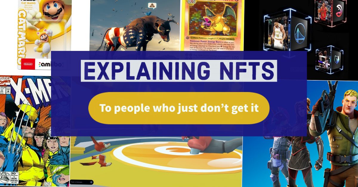 Explaining NFT art to Boomers