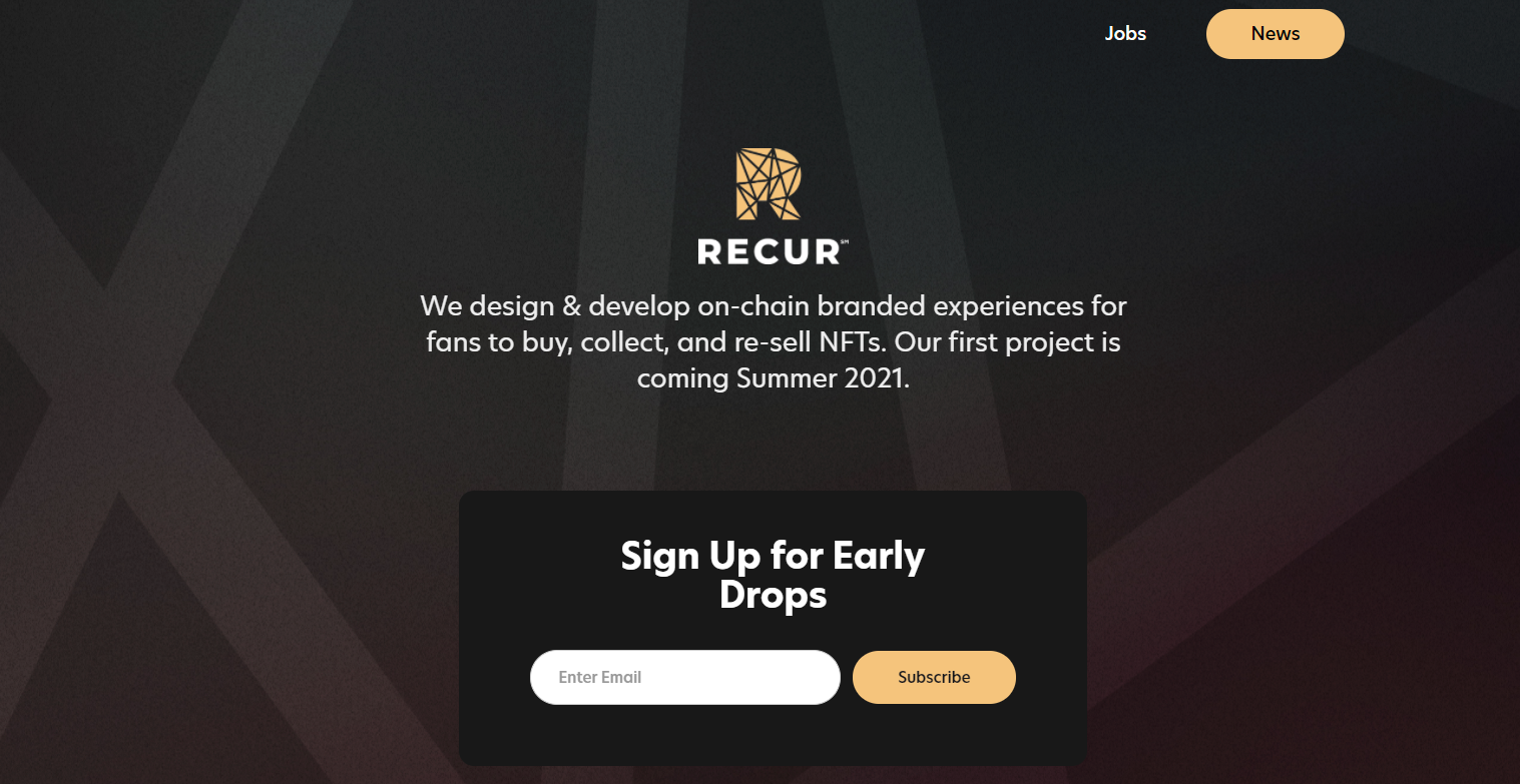 recur-nft-marketplace recur-nft-marketplace