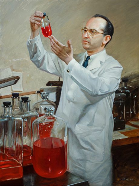 Jonas Salk by Pavel Sokov Jonas Salk by Pavel Sokov