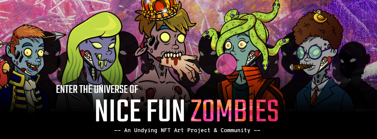 Nice Fun Zombies NFT Project