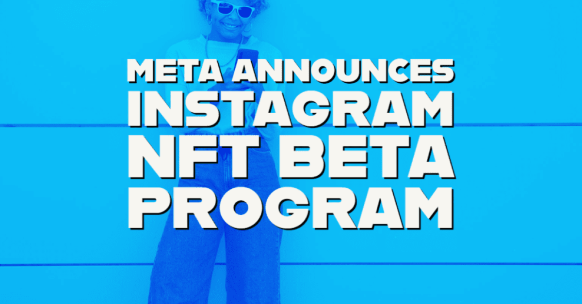 meta instagram beta NFT program