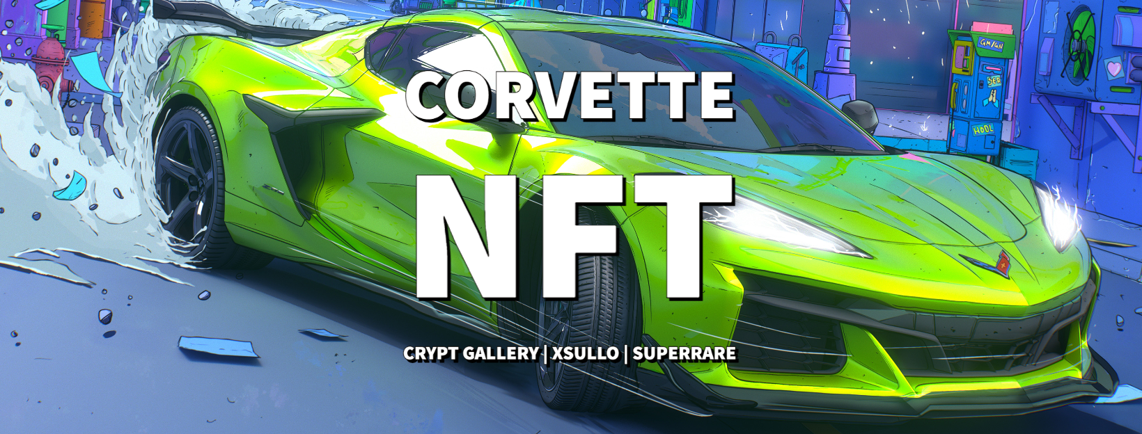Corvette NFT Crypt Gallery SuperRare (1)