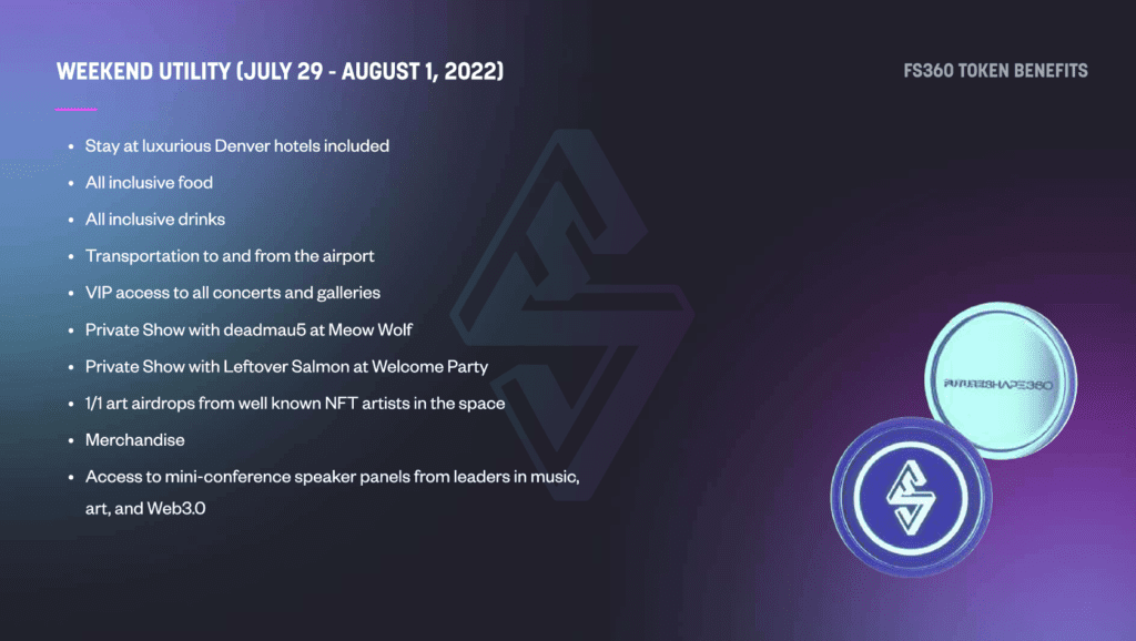 Futureshape 360 1St Irl Event: Jul 29 - Aug 1 | Nft Culture | Nfts &Amp; Crypto Art | Nft News