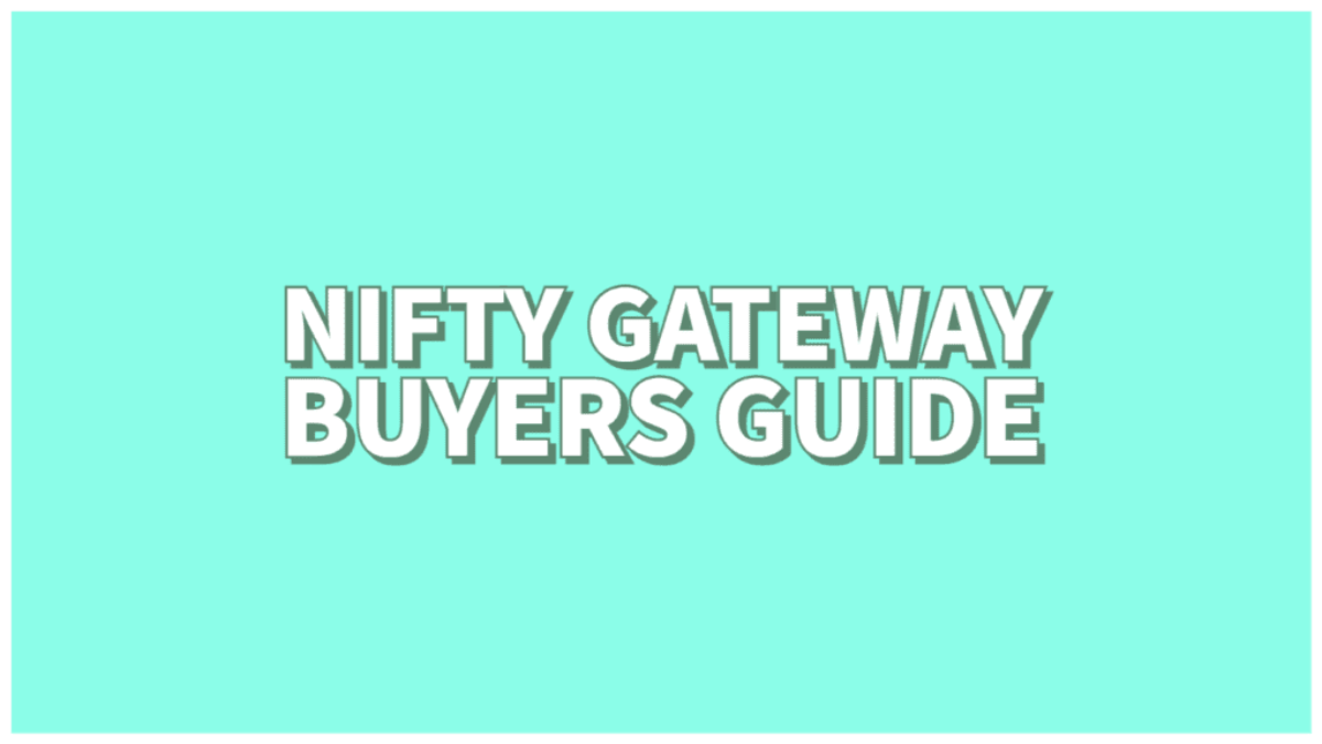 Nifty Gateway Buyers Guide NFT CULTURE 3 Culture NFTs & Crypto