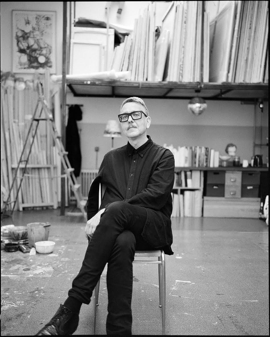 Volker Hermes in his Düsseldorf Studio - Photo Credit: Franz Schuier