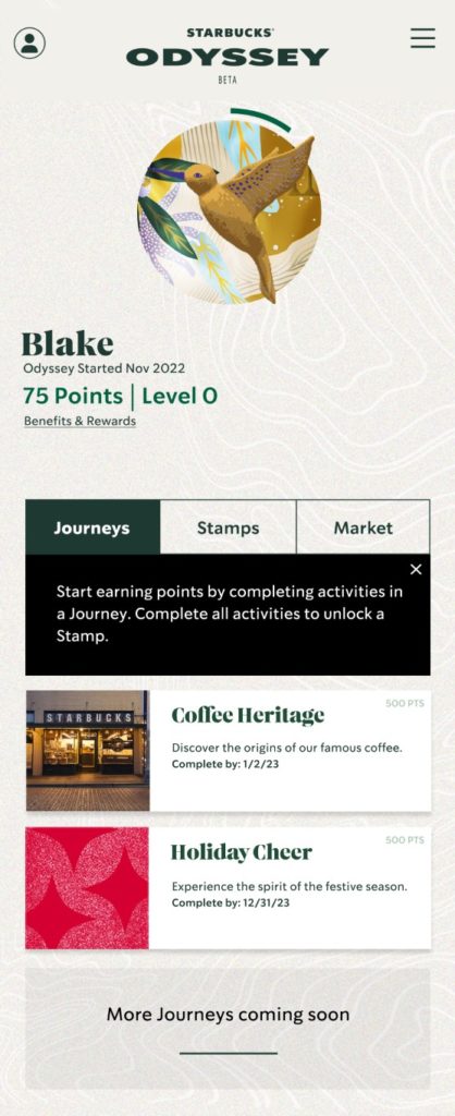 Starbucks Odyssey Beta Launches | Nft Culture | Web3 Culture Nfts &Amp; Crypto Art | Nft News