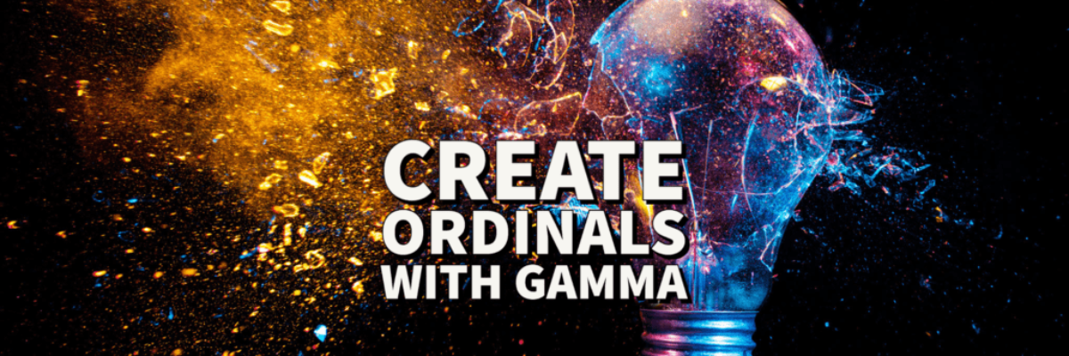 Gamma Ordinal NFTs-1