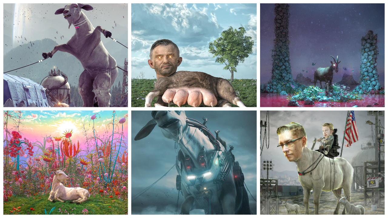 Beeple Teases Goat-Related Airdrop For NFT Holders Ahead Of VEECON 2 |  NFT CULTURE |  NFT News |  Web3 culture